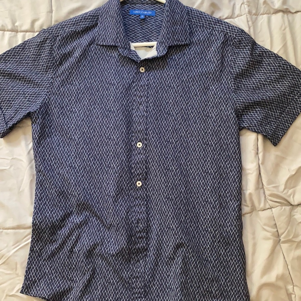 Built-in Flex button up short sleeve shirt
